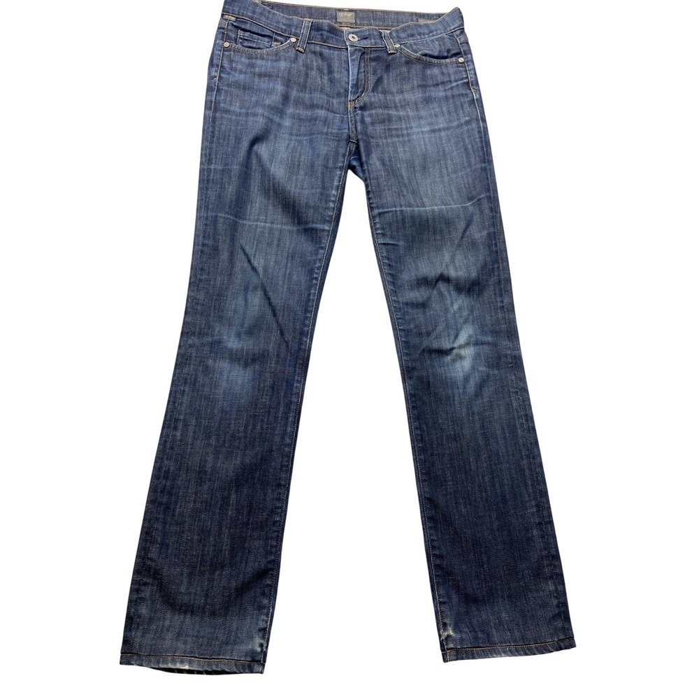 Citizens Of Humanity Elson Jeans Womens 28x32 Blue Mid Rise Straight 1288-099